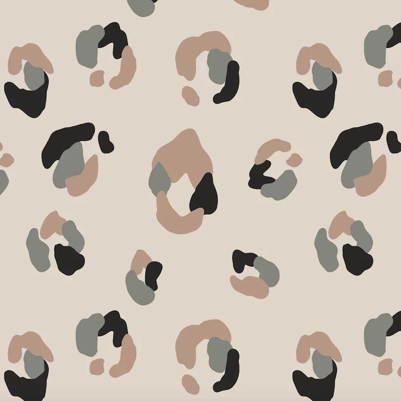 MUNKS & ME-Papier Peint Chambre Enfant à Motif Répété - Imprimé Léopard Yara