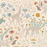 MUNKS & ME-Papier Peint Chambre Enfant à Motif Répété - Mils Menagerie - Rose