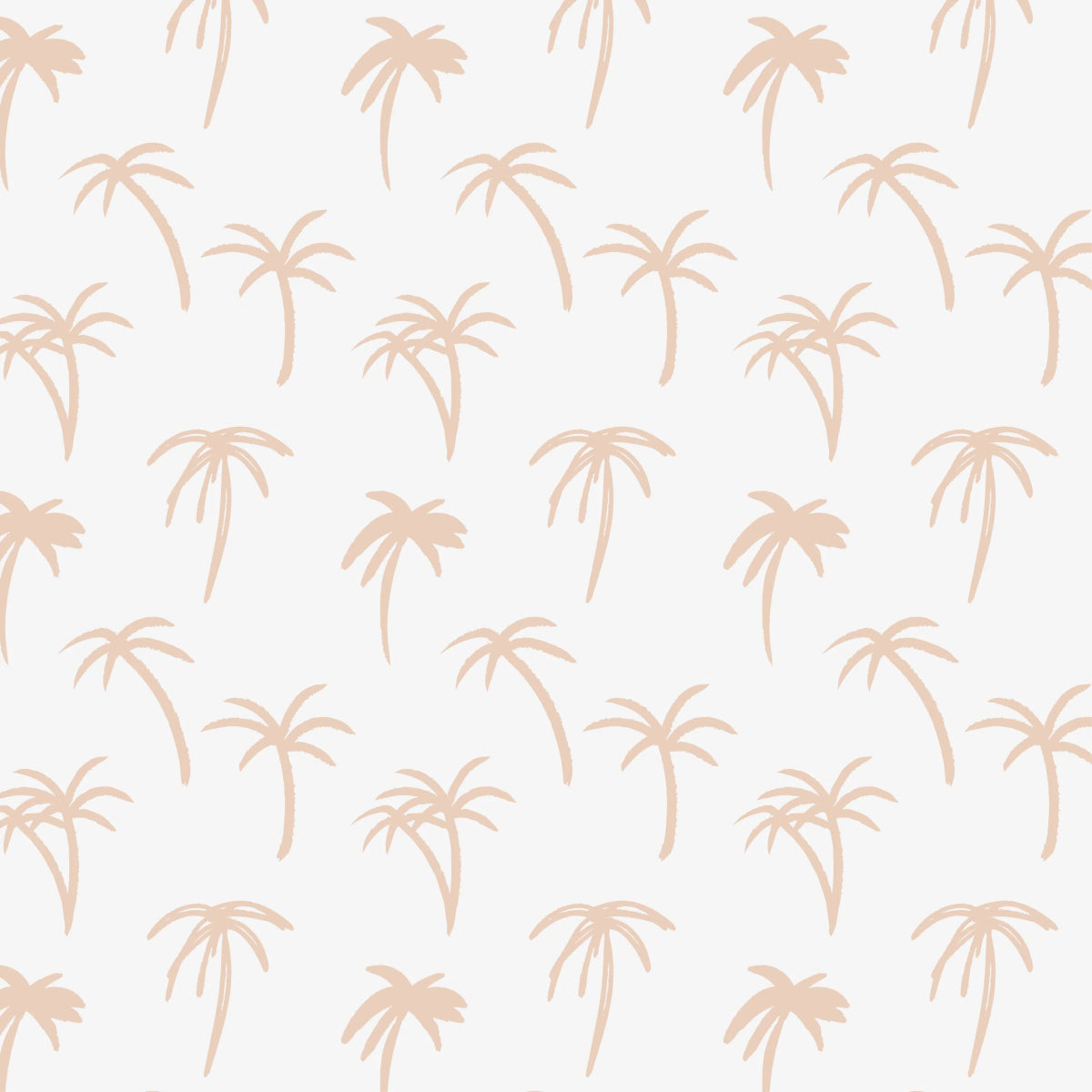 MUNKS & ME-Papier Peint Chambre Enfant à Motif Répété - Noa Palme Tropicale - Rose