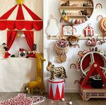MUNKS & ME-Papier Peint Chambre Enfant à Motif Répété - Raining Rainbows