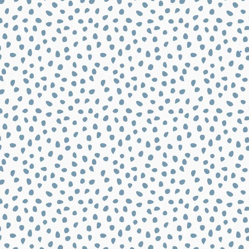 MUNKS & ME-Papier Peint Chambre Enfant à Motif Répété - Saupoudrer - Bleu