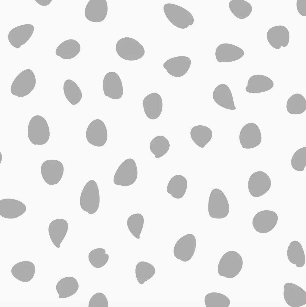MUNKS & ME-Papier Peint Chambre Enfant à Motif Répété - Saupoudrer - Gris
