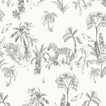 MUNKS & ME-Papier Peint Chambre Enfant à Motif Répété - Zèbre Africain Sauvage