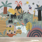 MUNKS & ME-Papier Peint Chambre Enfant Amis Merveilleux