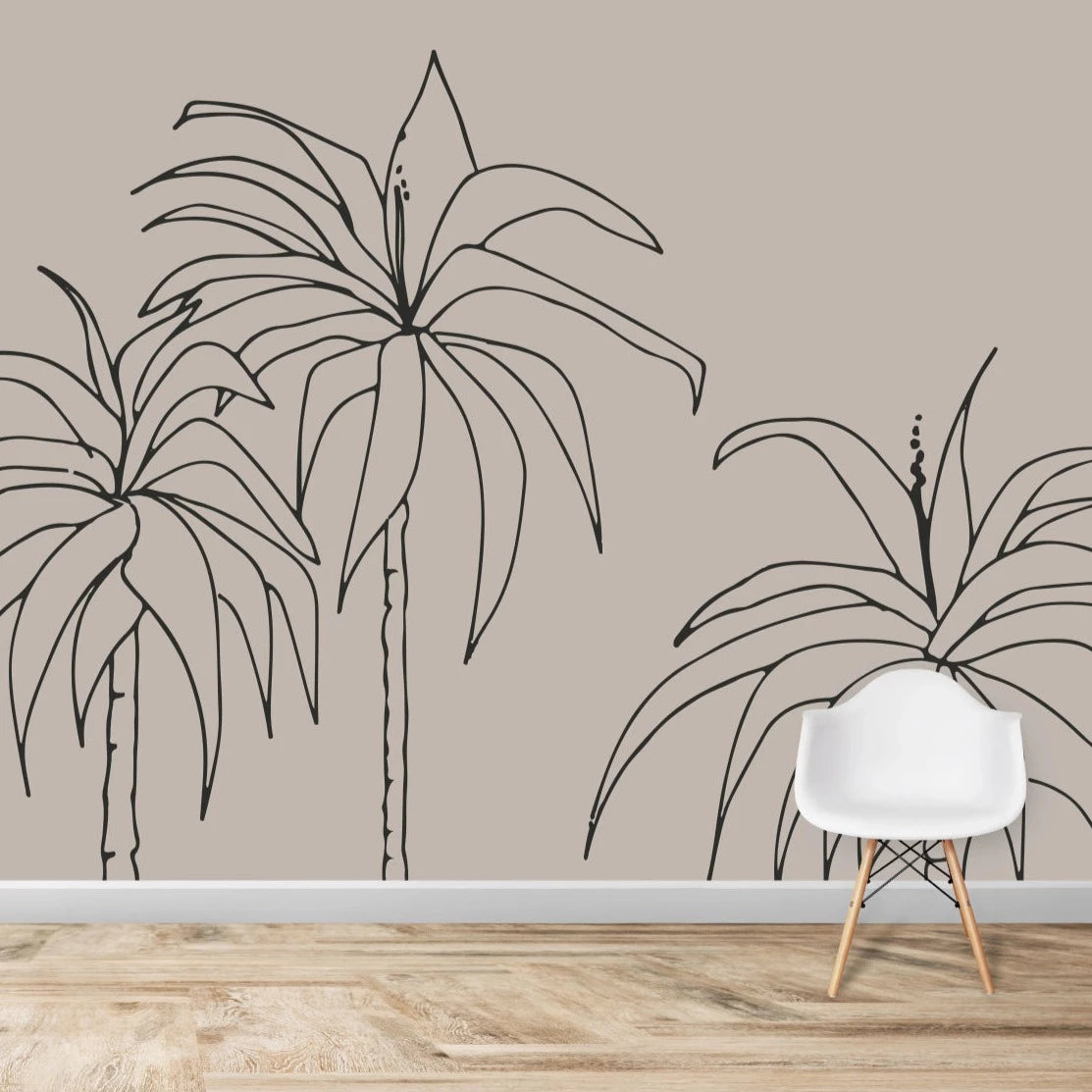 MUNKS & ME-Papier Peint Chambre Enfant Dracaena