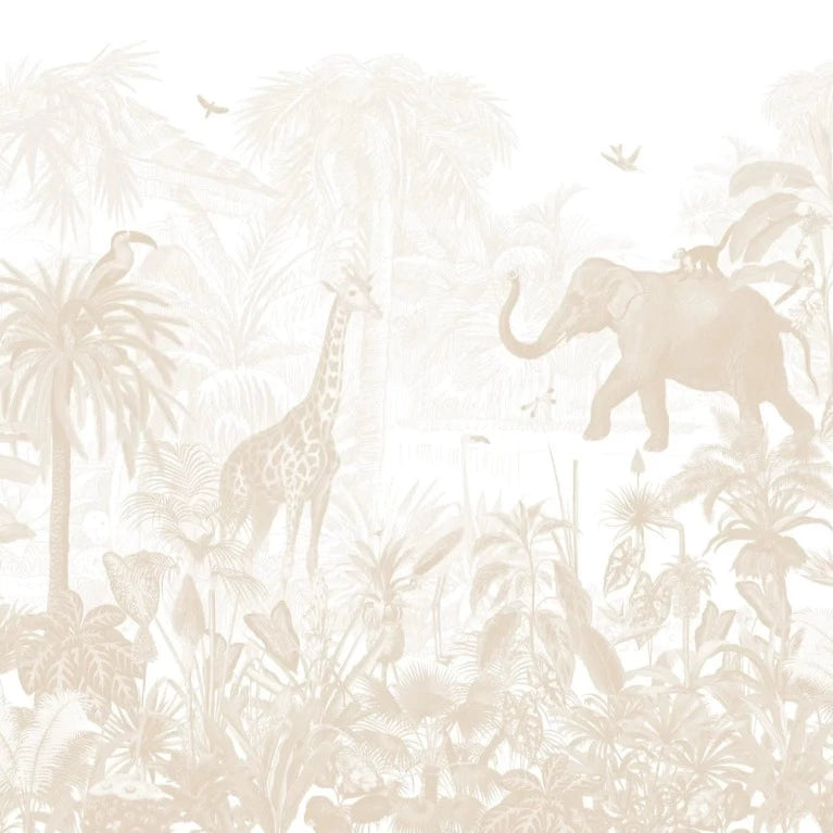 MUNKS & ME-Papier Peint Chambre Enfant - Jungle Magique