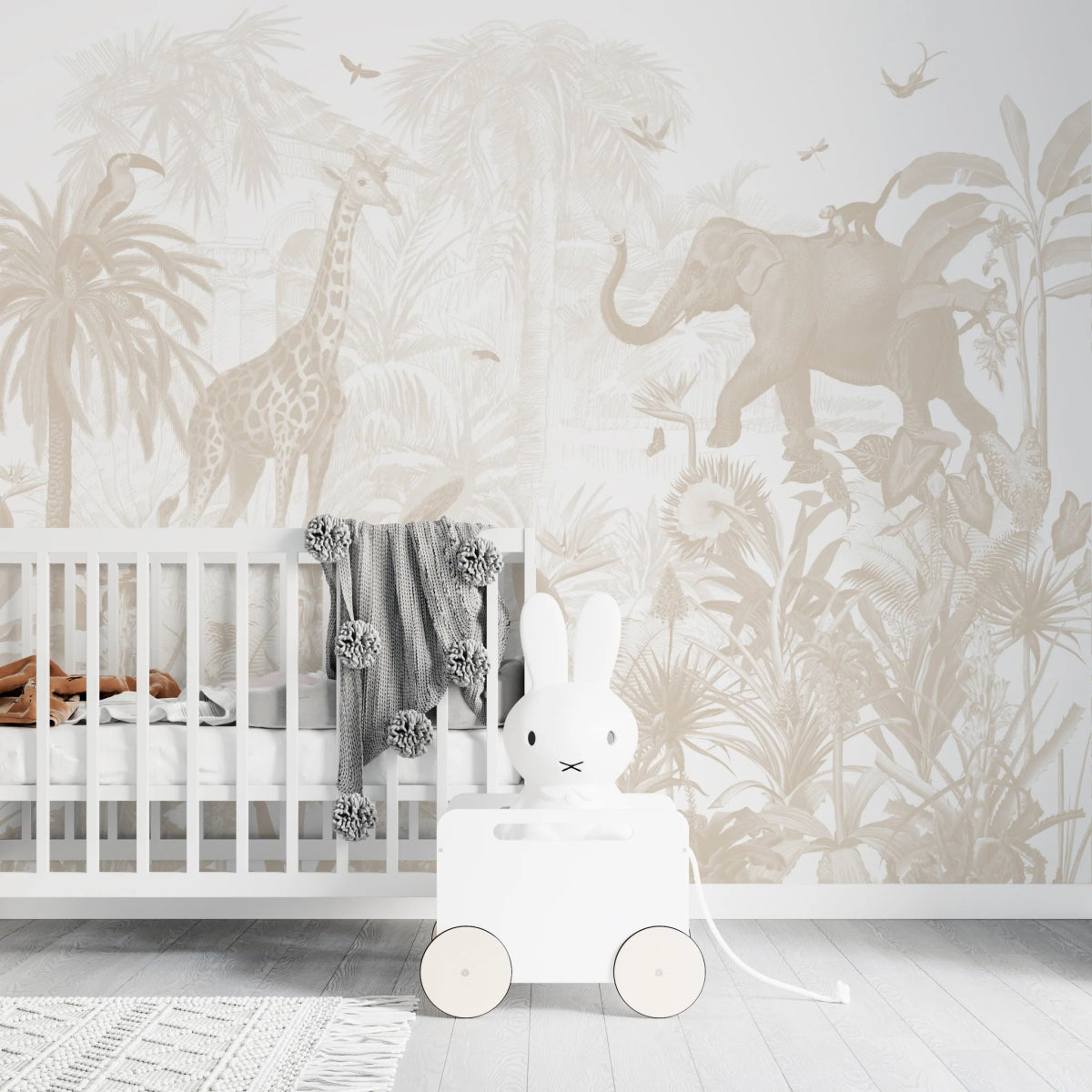 MUNKS & ME-Papier Peint Chambre Enfant - Jungle Magique