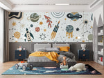 MUNKS & ME-Papier Peint Chambre Enfant Vers La Lune
