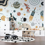 MUNKS & ME-Papier Peint Chambre Enfant Vers La Lune