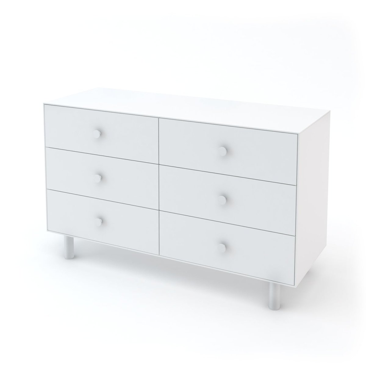 OEUF NYC-Commode Merlin 6 Tiroirs Classic - Blanc