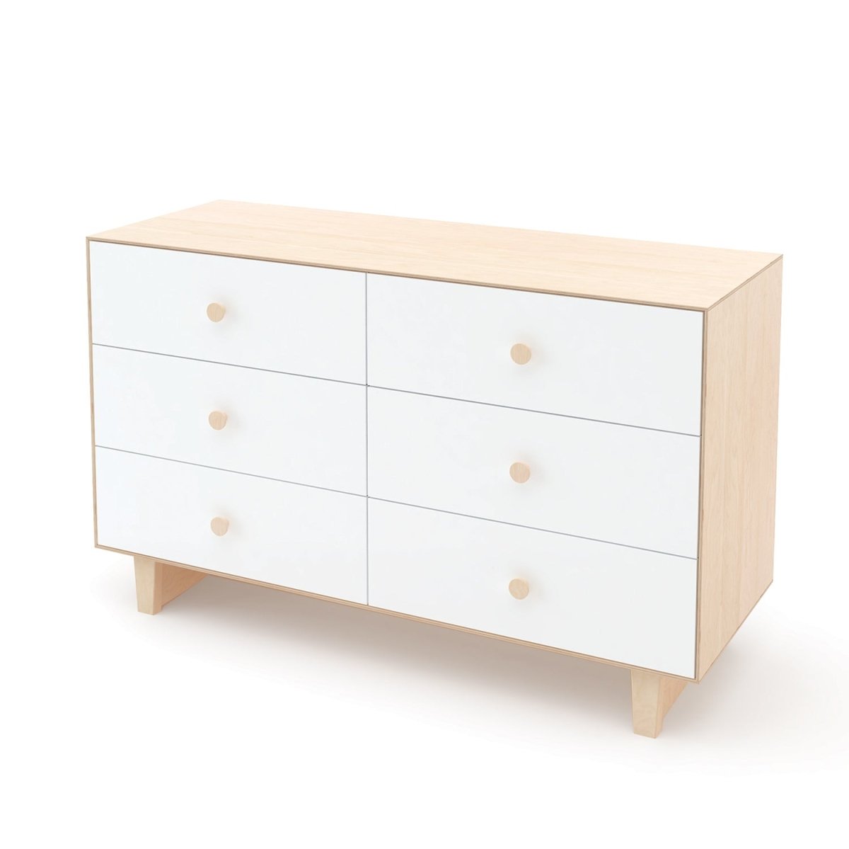OEUF NYC-Commode Merlin 6 Tiroirs Rhea - Bouleau