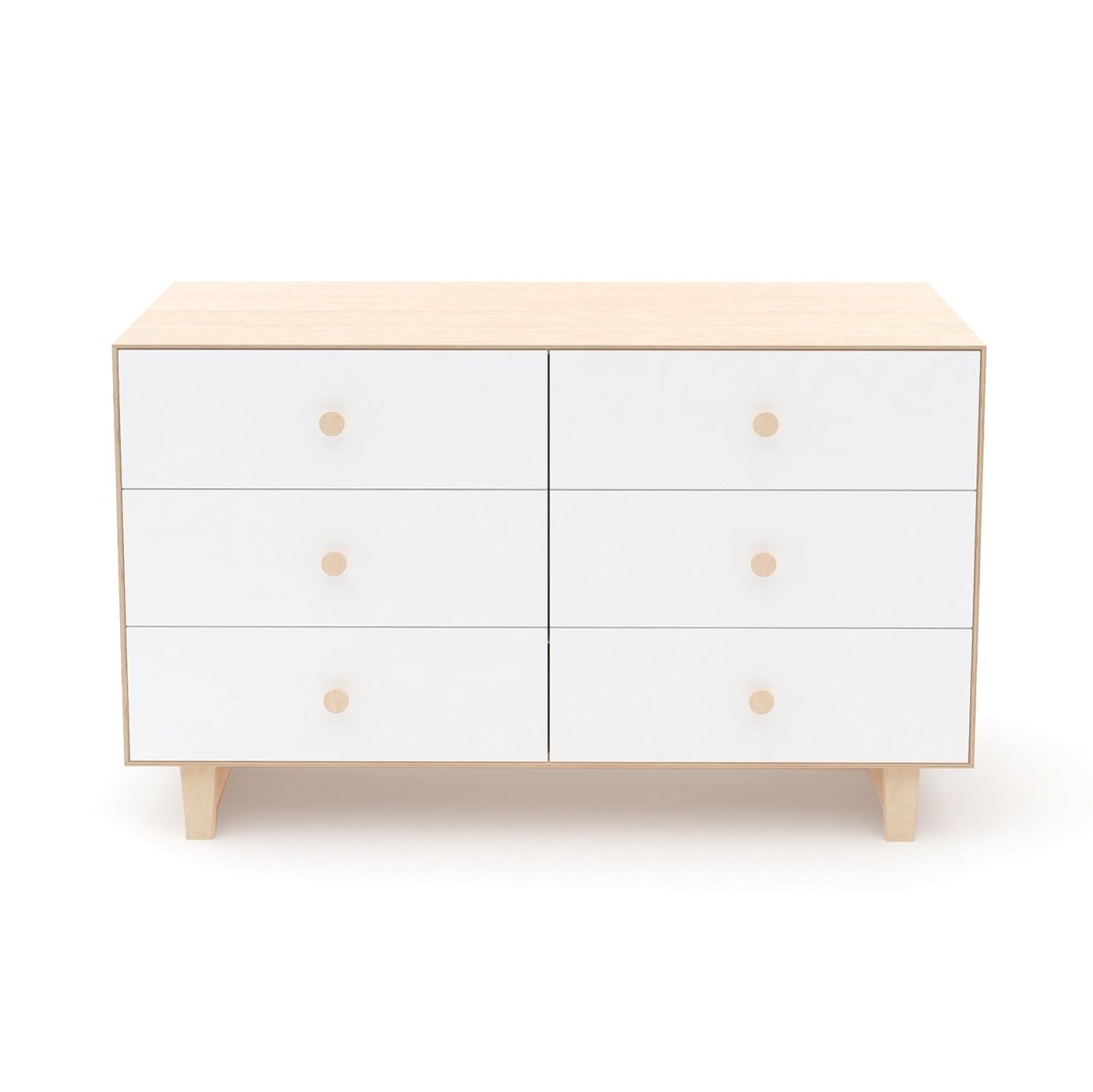 OEUF NYC-Commode Merlin 6 Tiroirs Rhea - Bouleau