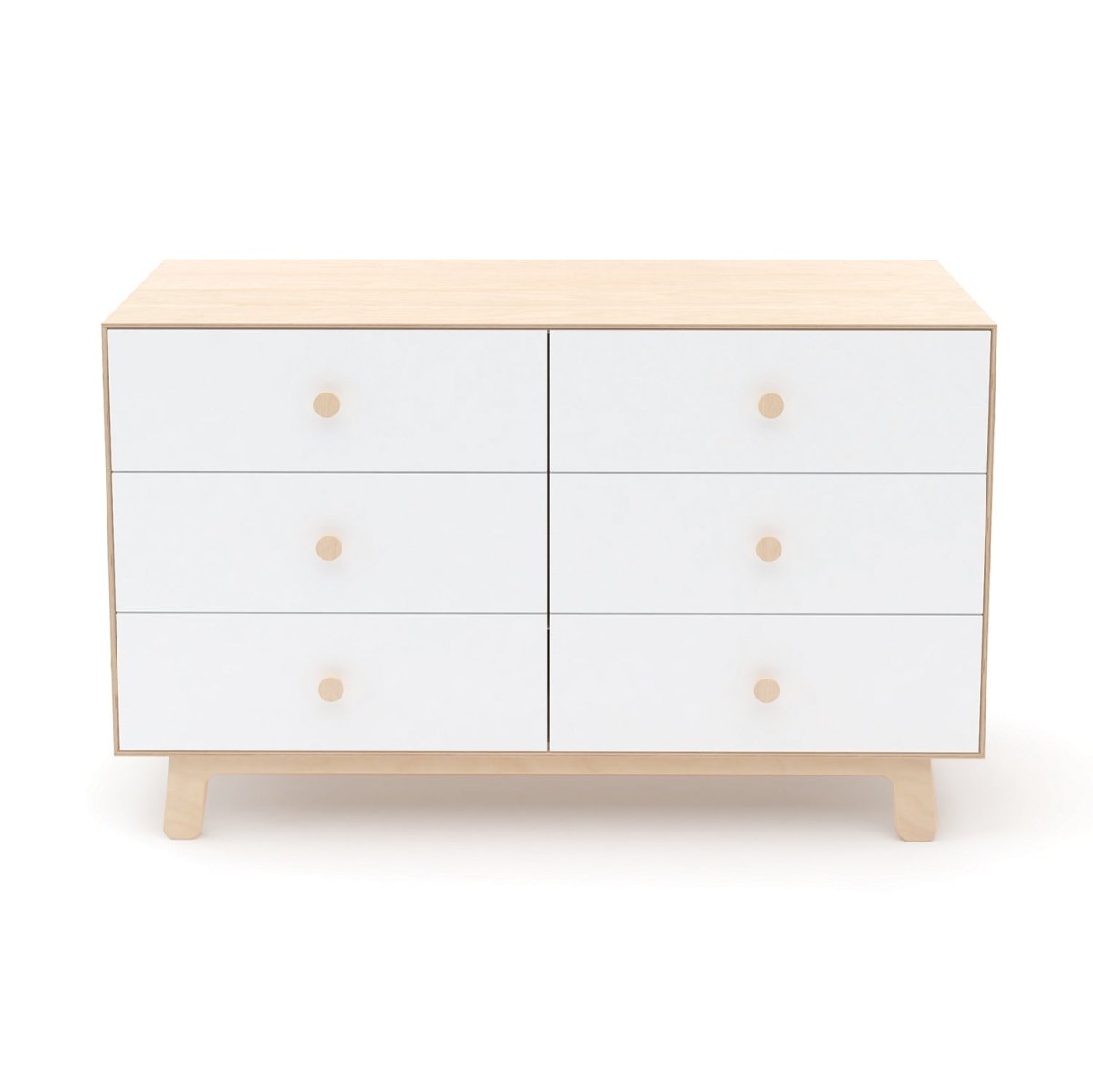 OEUF NYC-Commode Merlin 6 Tiroirs Sparrow - Bouleau
