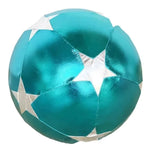 RATATAM KIDS-Ballon Foot Bleu à étoiles Argent 30 cm