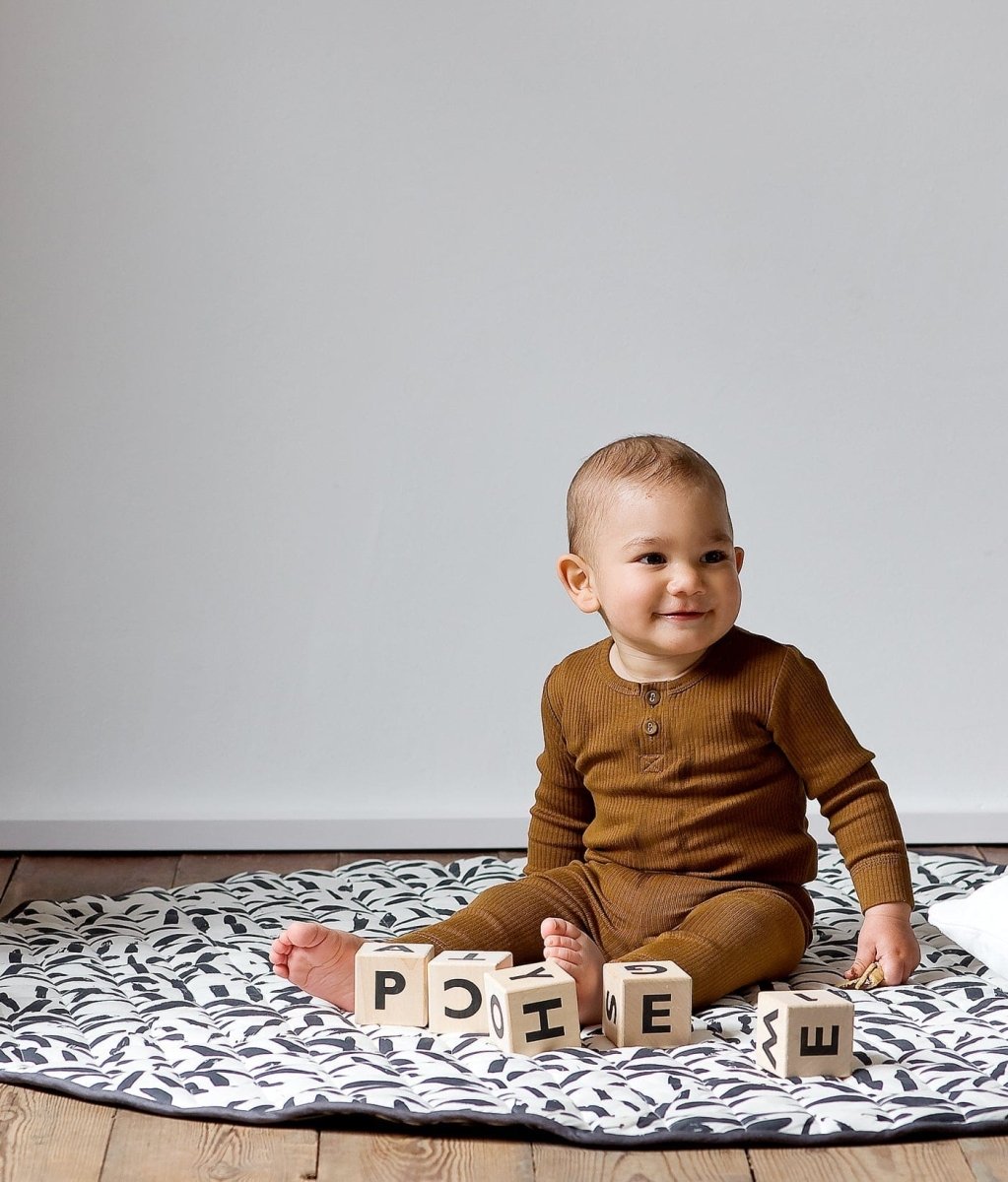 TODDLEKIND-Tapis de de Jeu Bébé Réversible Luxe | Anchor