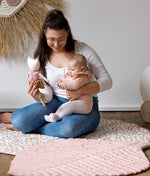 TODDLEKIND-Tapis de de Jeu Bébé Réversible Luxe | Sea Shell