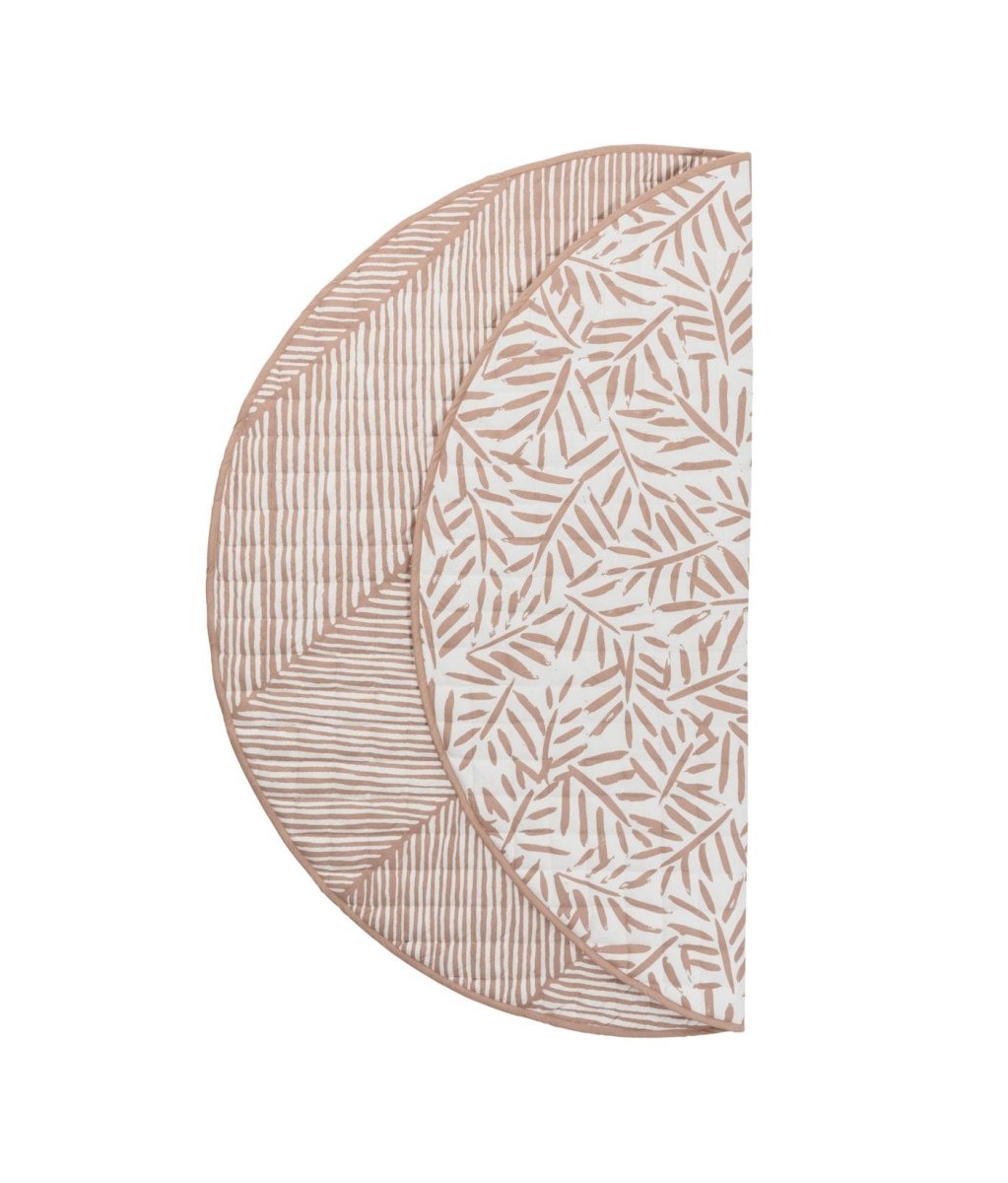 TODDLEKIND-Tapis de de Jeu Bébé Réversible Luxe | Sea Shell