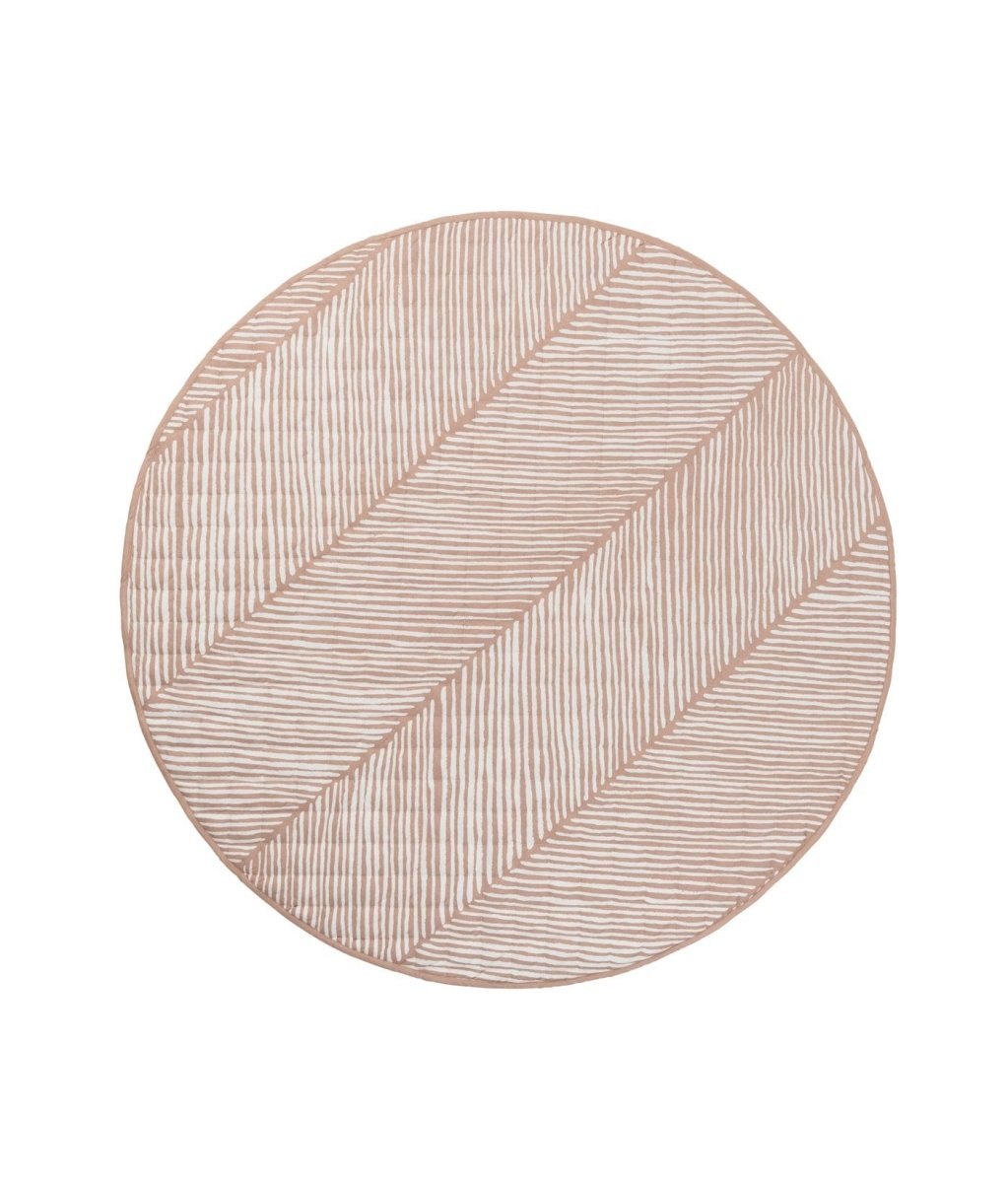 TODDLEKIND-Tapis de de Jeu Bébé Réversible Luxe | Sea Shell