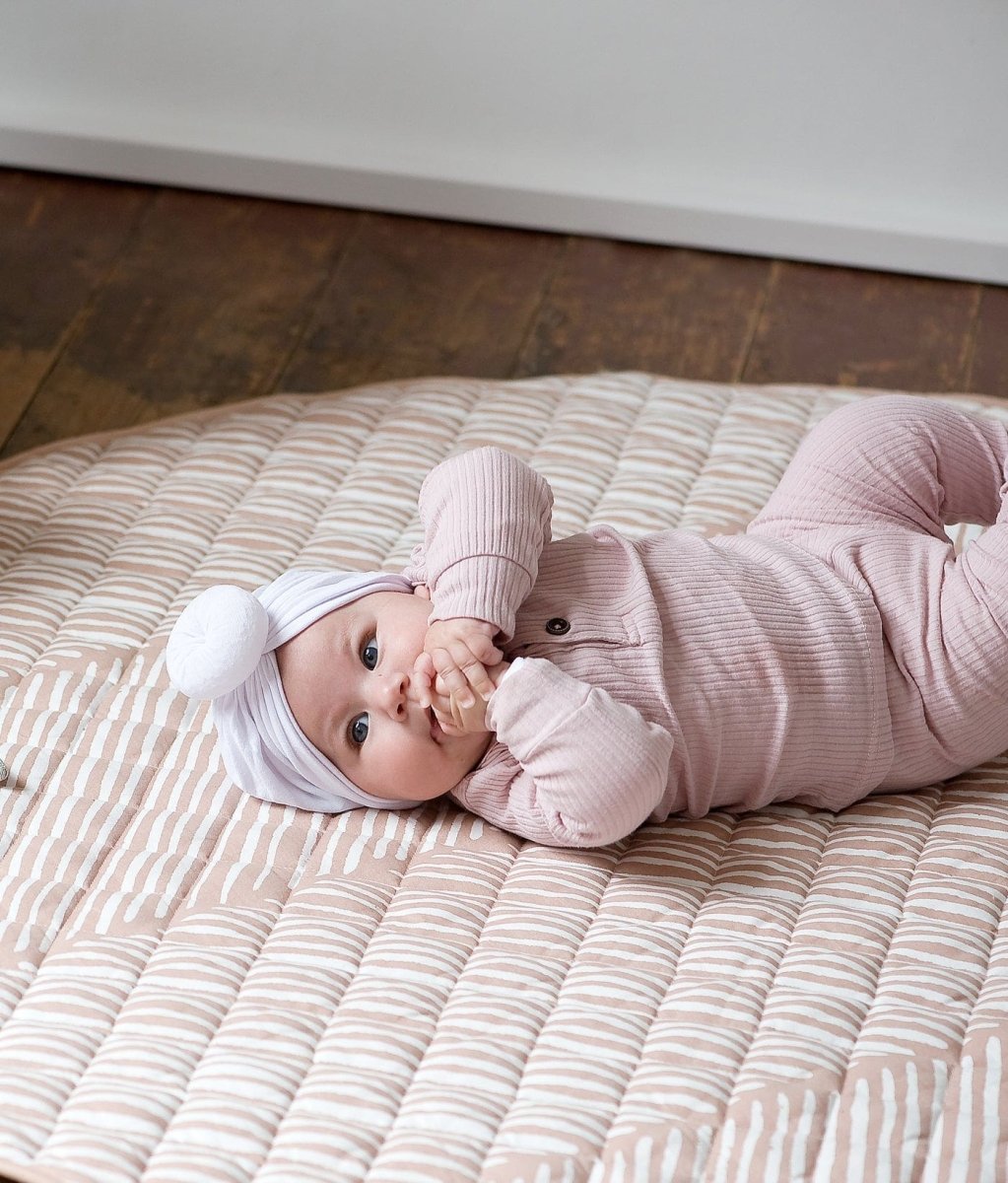 TODDLEKIND-Tapis de de Jeu Bébé Réversible Luxe | Sea Shell