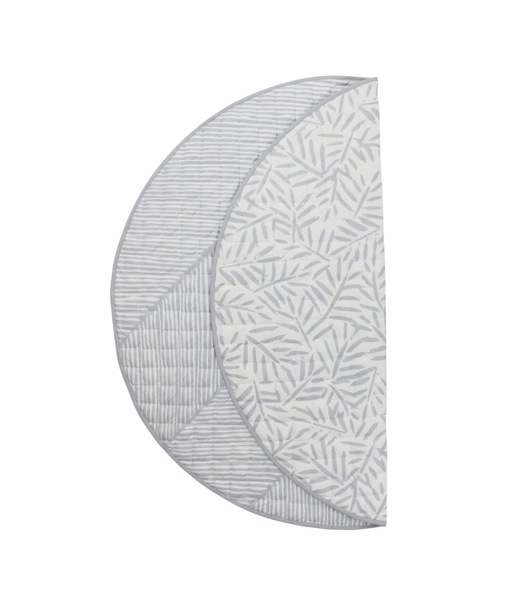 TODDLEKIND-Tapis de de Jeu Bébé Réversible Luxe | Stone