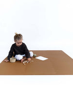 TODDLEKIND-Tapis de Jeu Bébé Puzzle Classique - Camel