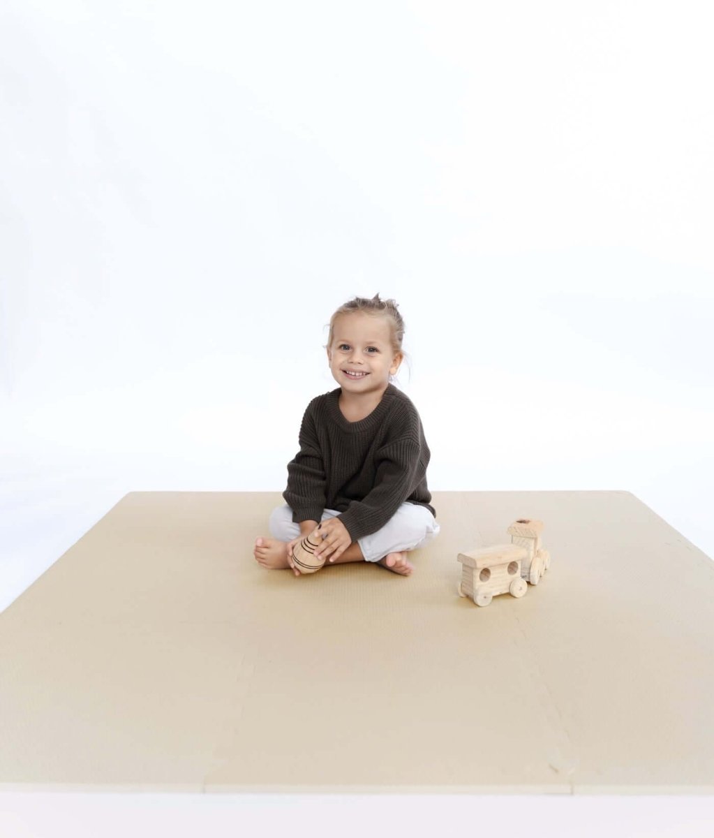 TODDLEKIND-Tapis de Jeu Bébé Puzzle Classique - Clay