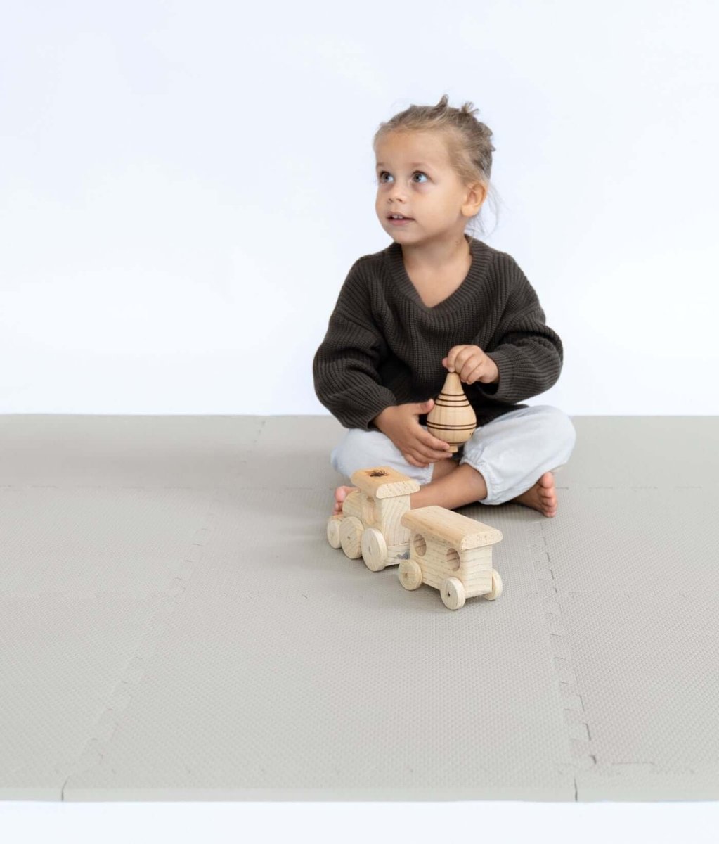 TODDLEKIND-Tapis de Jeu Bébé Puzzle Classique - Stone