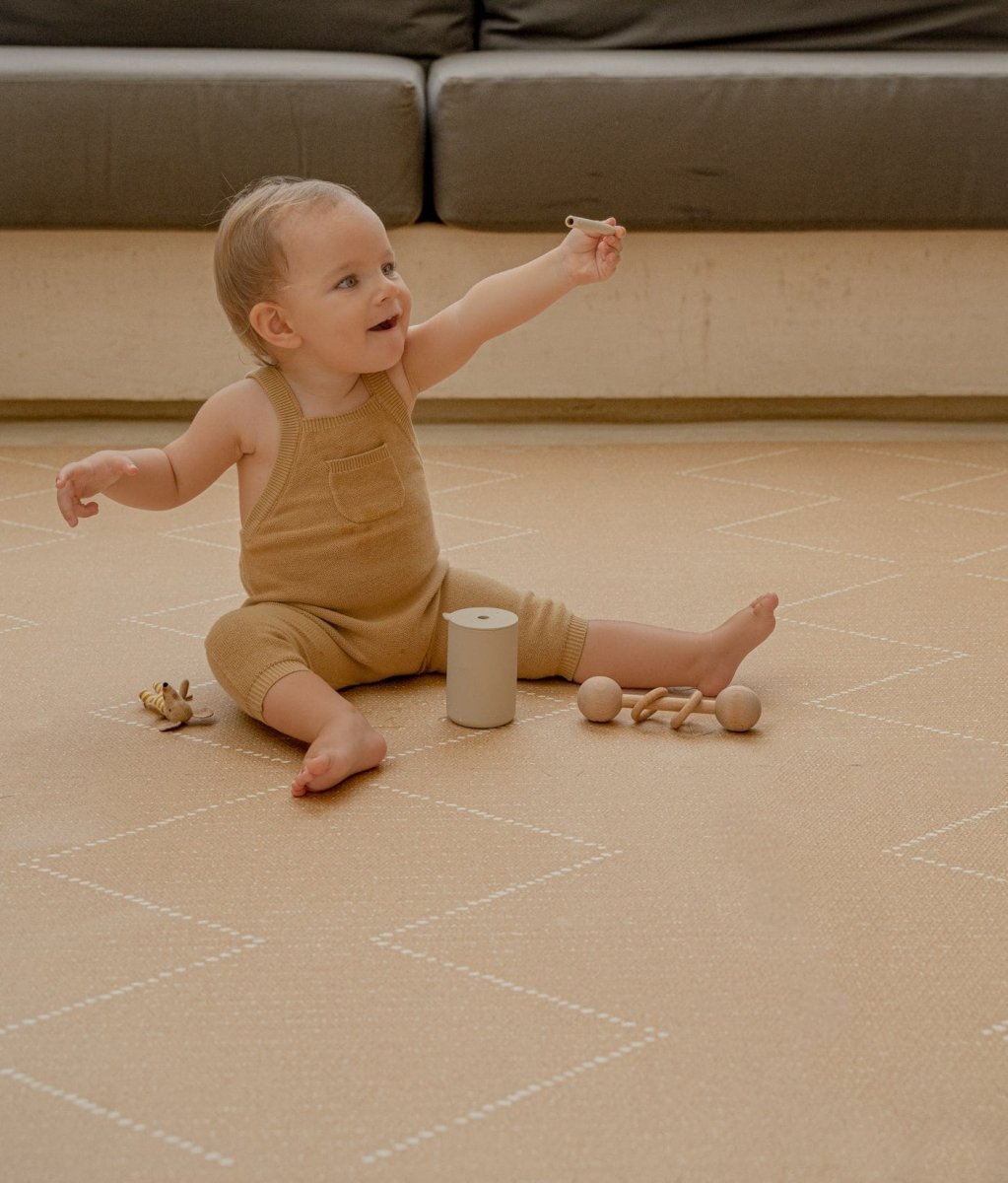 TODDLEKIND-Tapis de Jeu Bébé Tulum - Sandstone