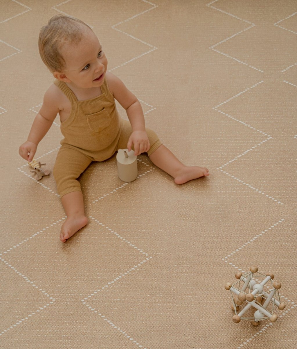 TODDLEKIND-Tapis de Jeu Bébé Tulum - Sandstone