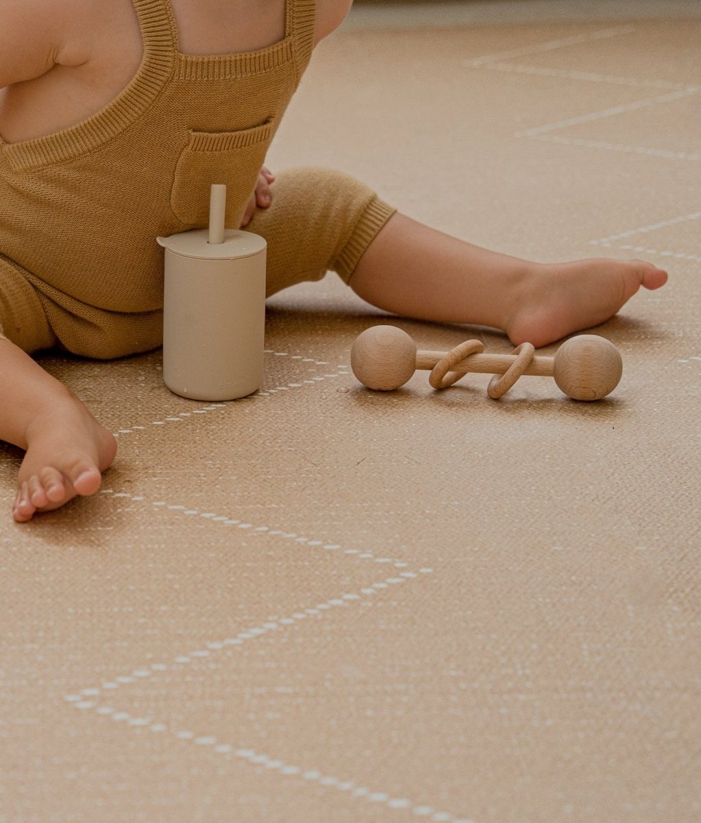 TODDLEKIND-Tapis de Jeu Bébé Tulum - Sandstone