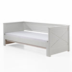 VIPACK-Lit Amouvable (93) 90 X 200 cm PINO / SCOTT Blanc