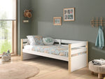 VIPACK-Lit Capitaine(90) MARGRIT 90 X 200 Cm Blanc
