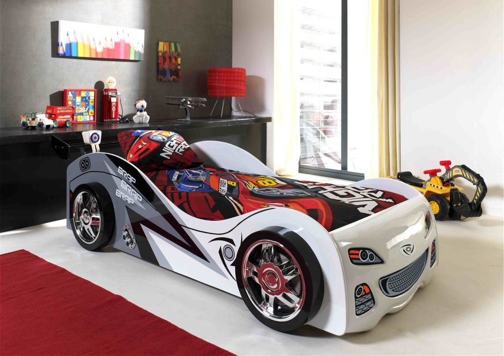VIPACK-Lit De Voiture Brap Brap 90 X 200 Cm