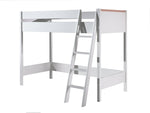 VIPACK-Lit Mezzanine LONDON Blanc 90 X 200 Cm