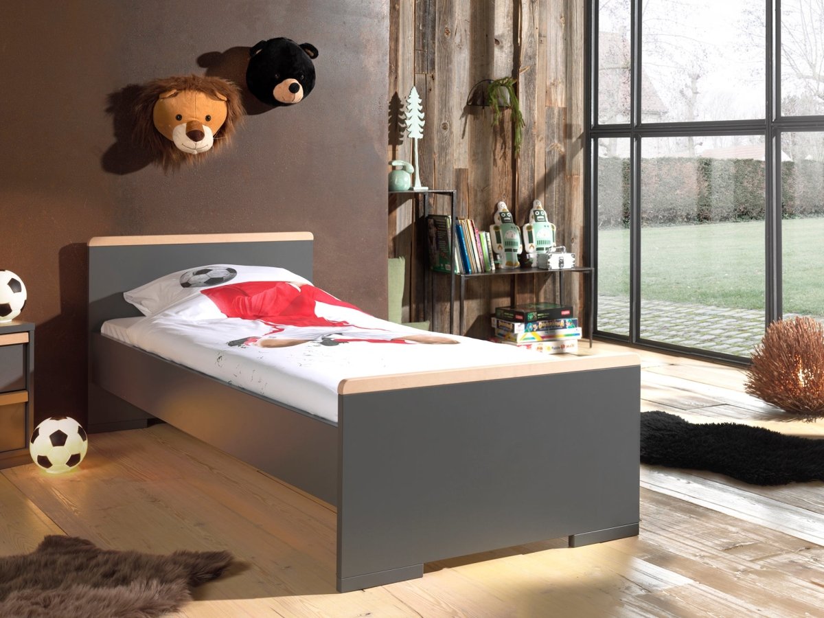 VIPACK-Lit LONDON Anthracite 90 X 200 Cm