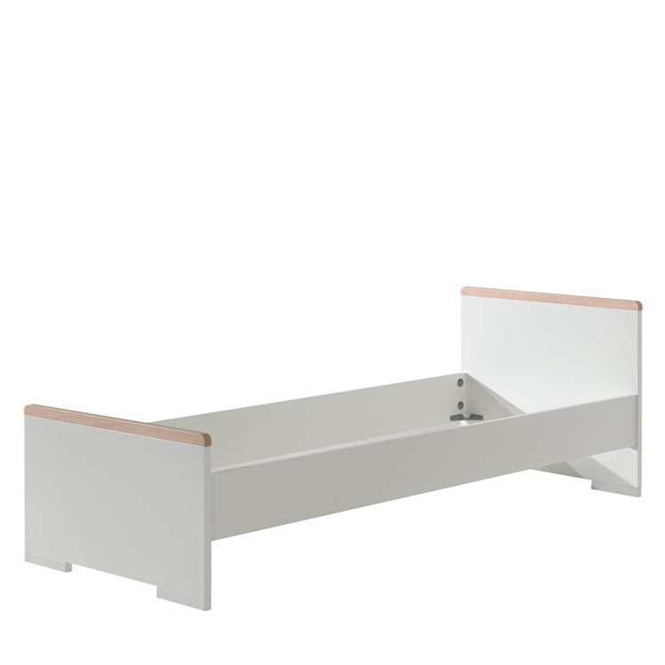 VIPACK-Lit LONDON Blanc 90 X 200 Cm