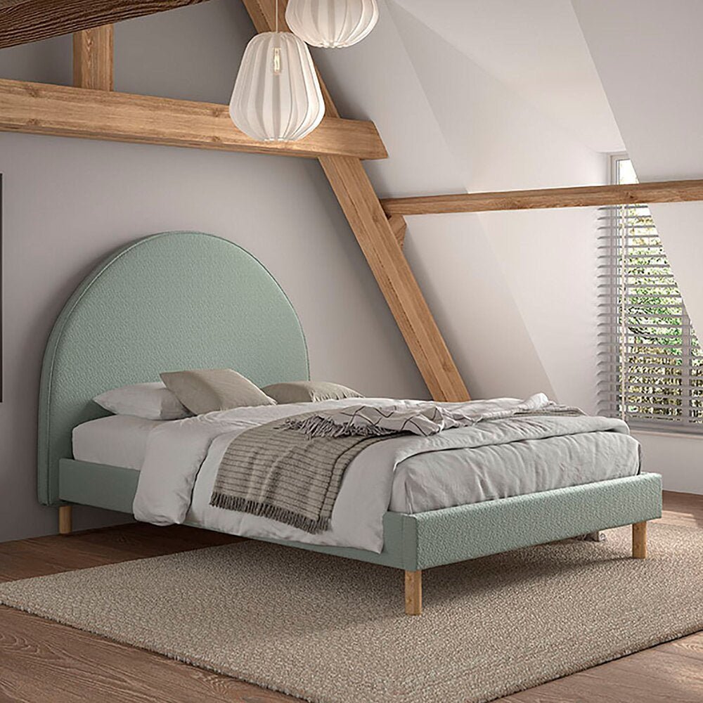 VIPACK-Lit Lune 140 X 200 Cm Vert Boucle