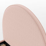VIPACK-Lit Lune 90 X 200 Cm Rose Boucle