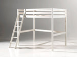 VIPACK-Lit Mezzanine 140 x 200 cm PINO Blanc