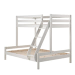 VIPACK-Lit De Famille PINO 140 x 200 cm + 90 x 200 cm Blanc