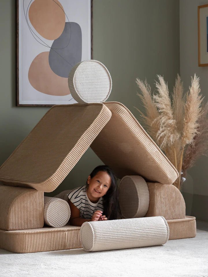 WIGIWAMA-Canapé Modulable Settee - Cassonade