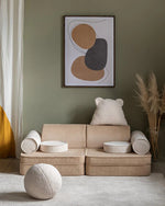 WIGIWAMA-Canapé Modulable Settee - Cassonade