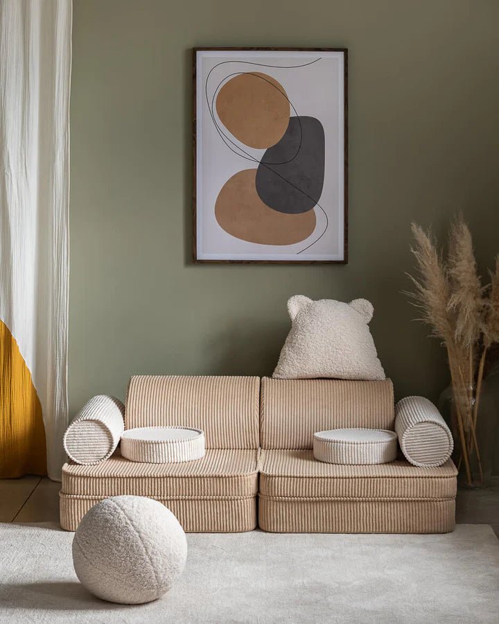 WIGIWAMA-Canapé Modulable Settee - Cassonade