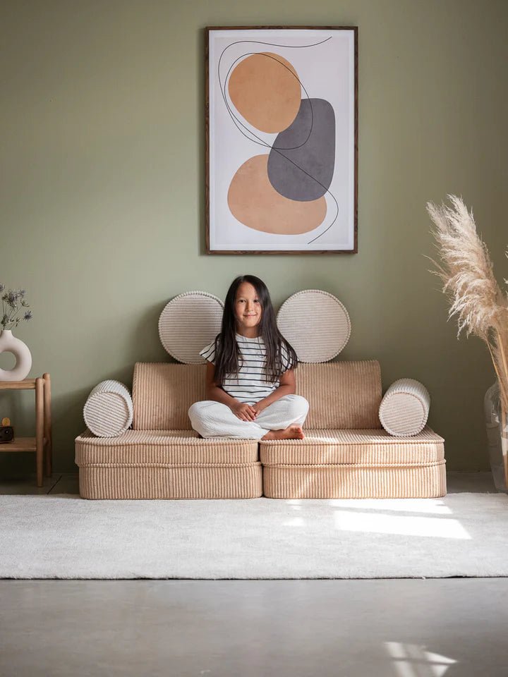 WIGIWAMA-Canapé Modulable Settee - Cassonade