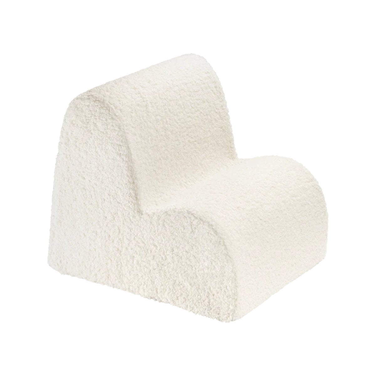 WIGIWAMA-Chaise Nuage Blanc Crème