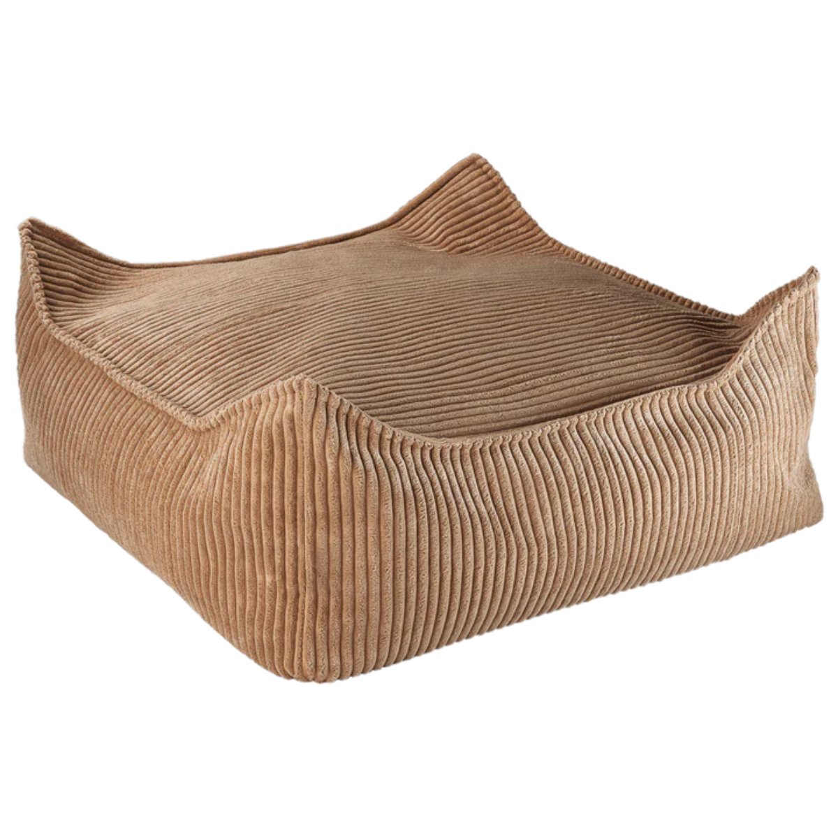 WIGIWAMA-Pouf Carré Caramel